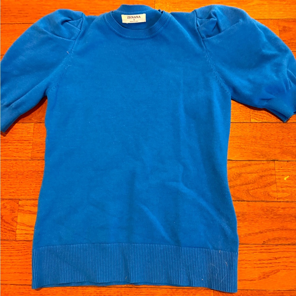 Boutique Short Sleeve Sweater
